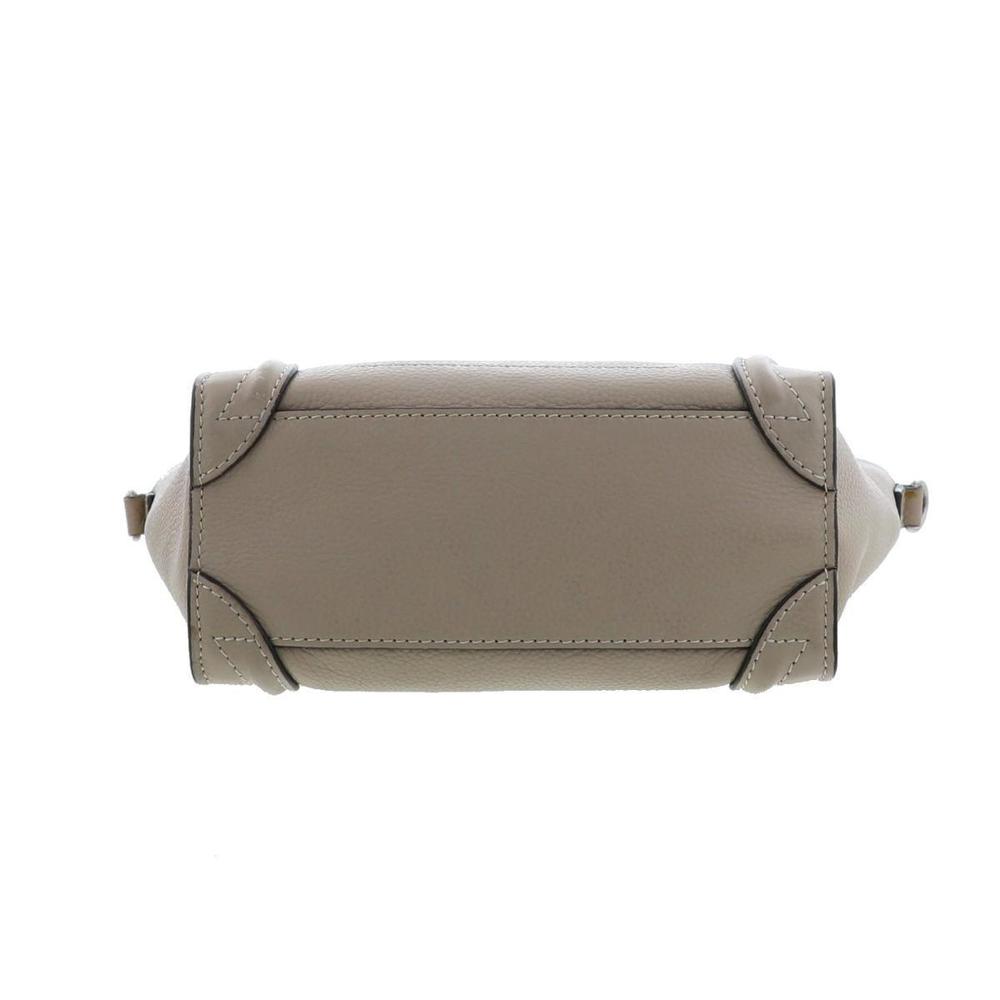 Celine Luggage Shopper Gray Nano Luggage Bag View 5